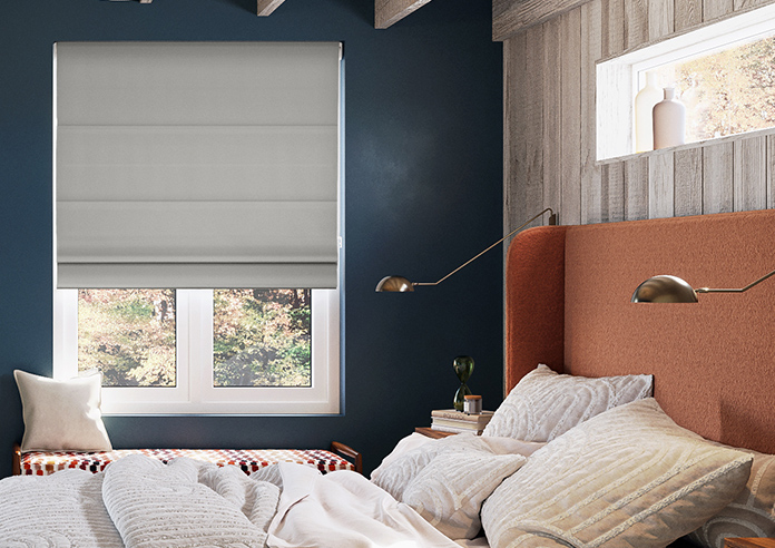Menton, Stone Grey - Twist&Fit Roman Blind - Image 3